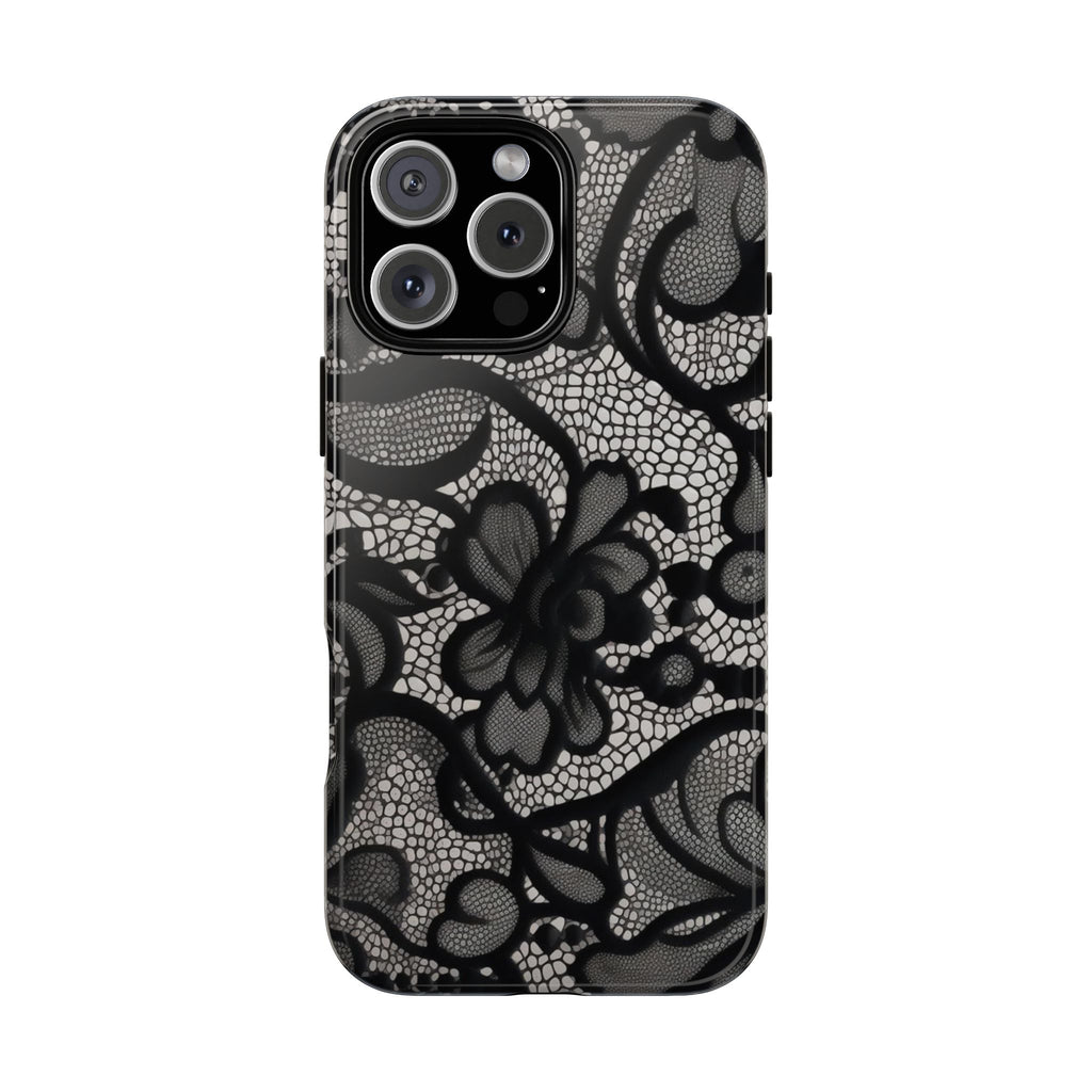Black Lace Phone Case