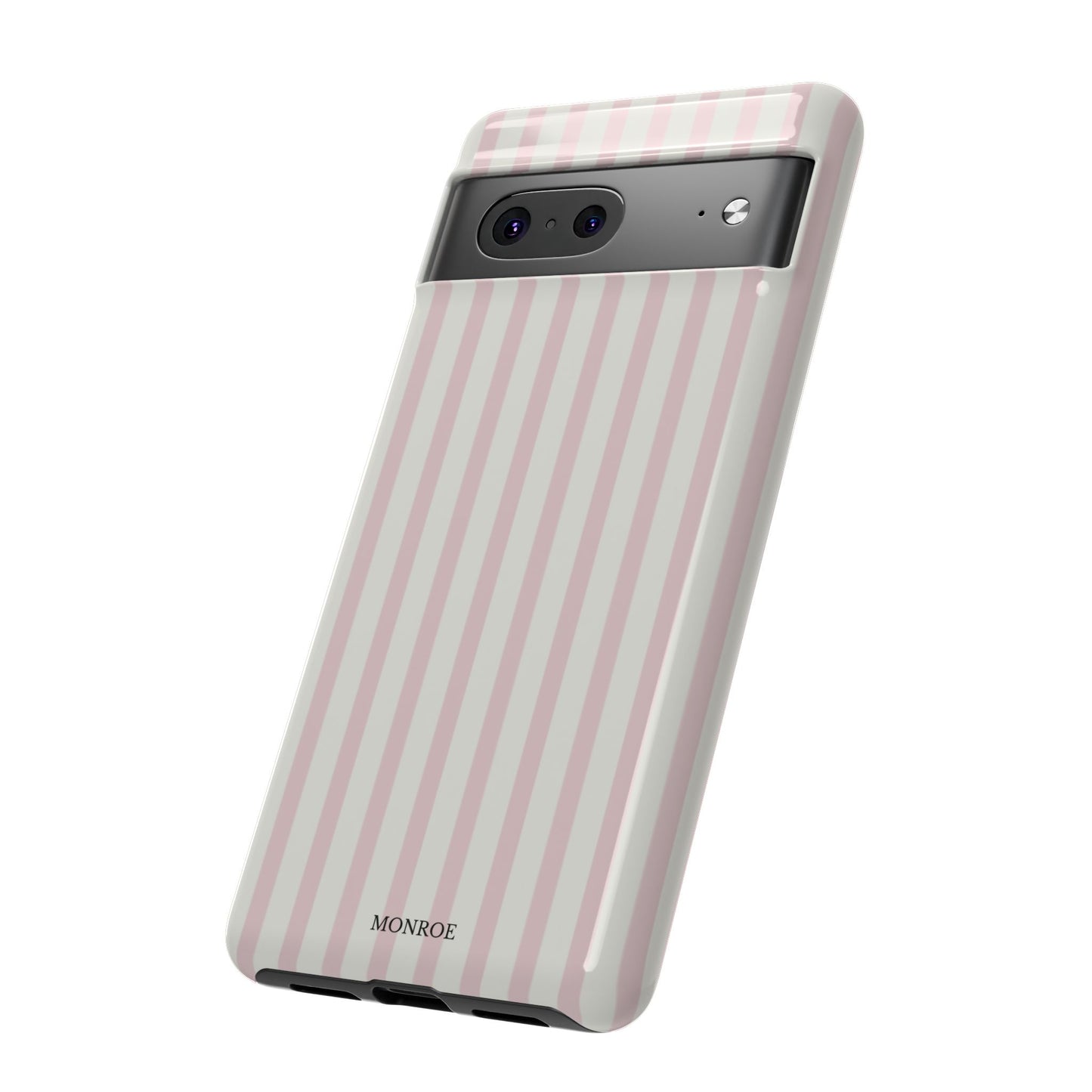 Light Pink Stripe Tough Phone Case