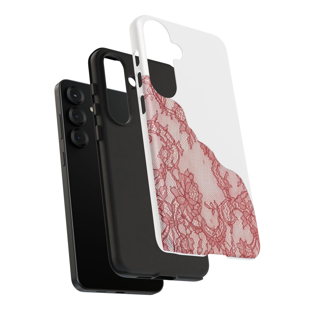 Red Lace Phone Case