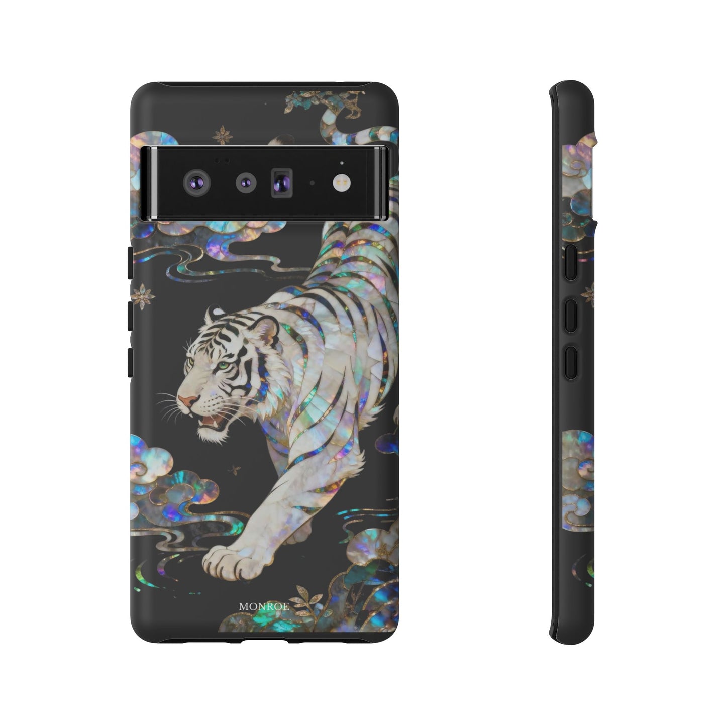 Iridescent White Tiger Tough Case