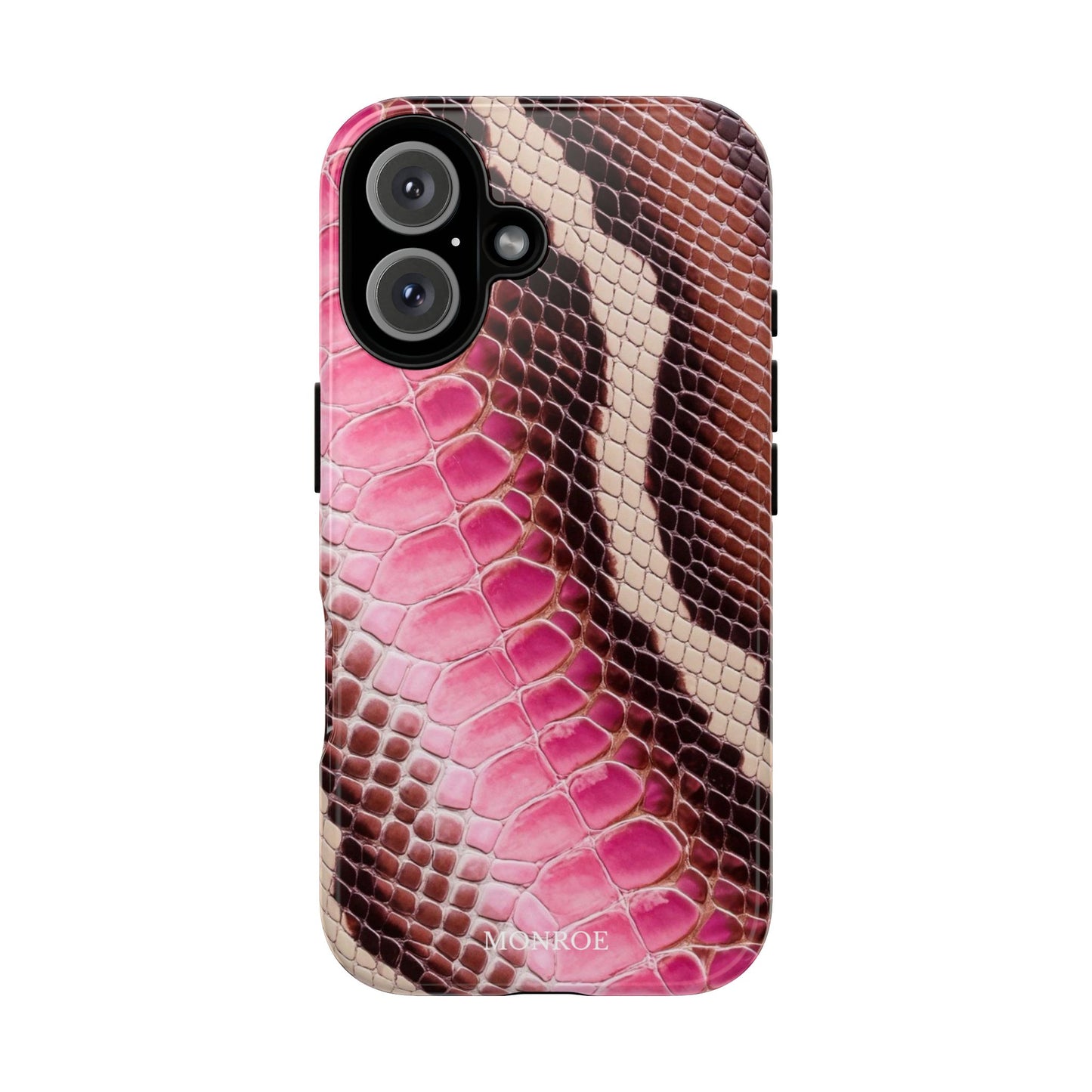Snake Skin Print Tough Case