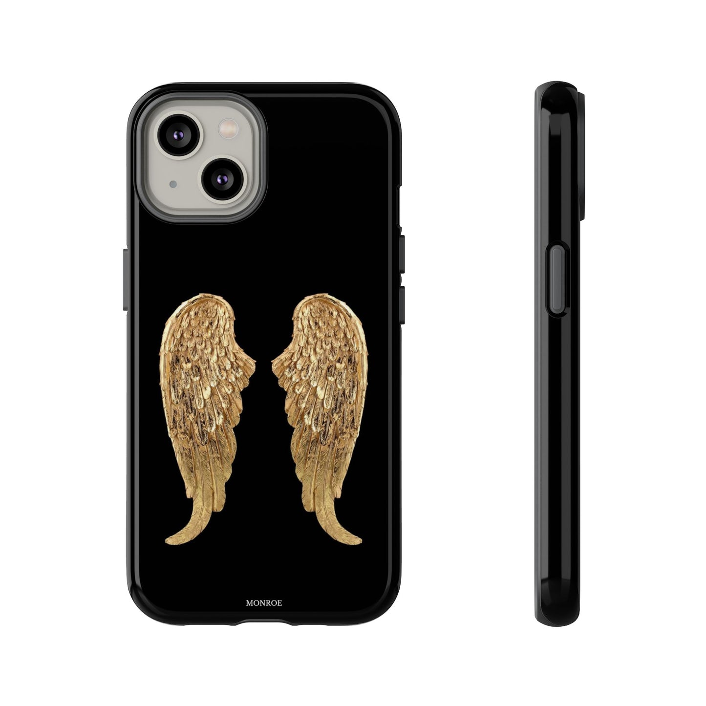 Gold Angel Wings Tough Case