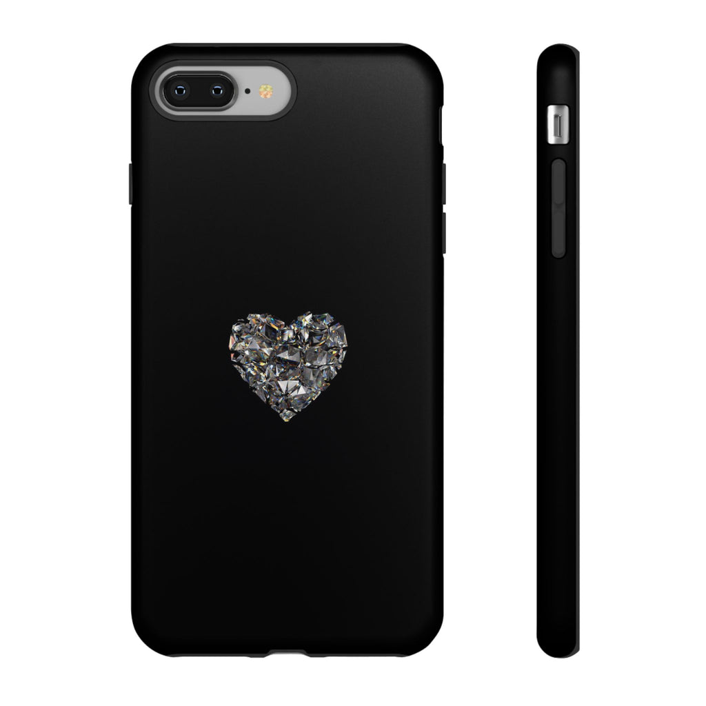 Crystal Heart Phone Case