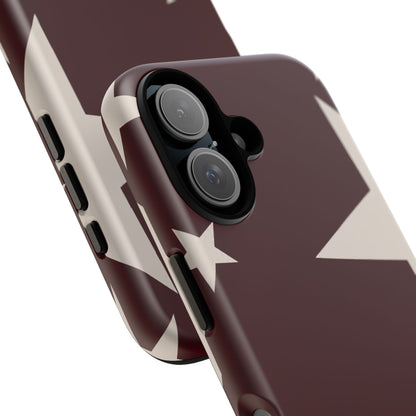 Burgundy Stars Tough Case