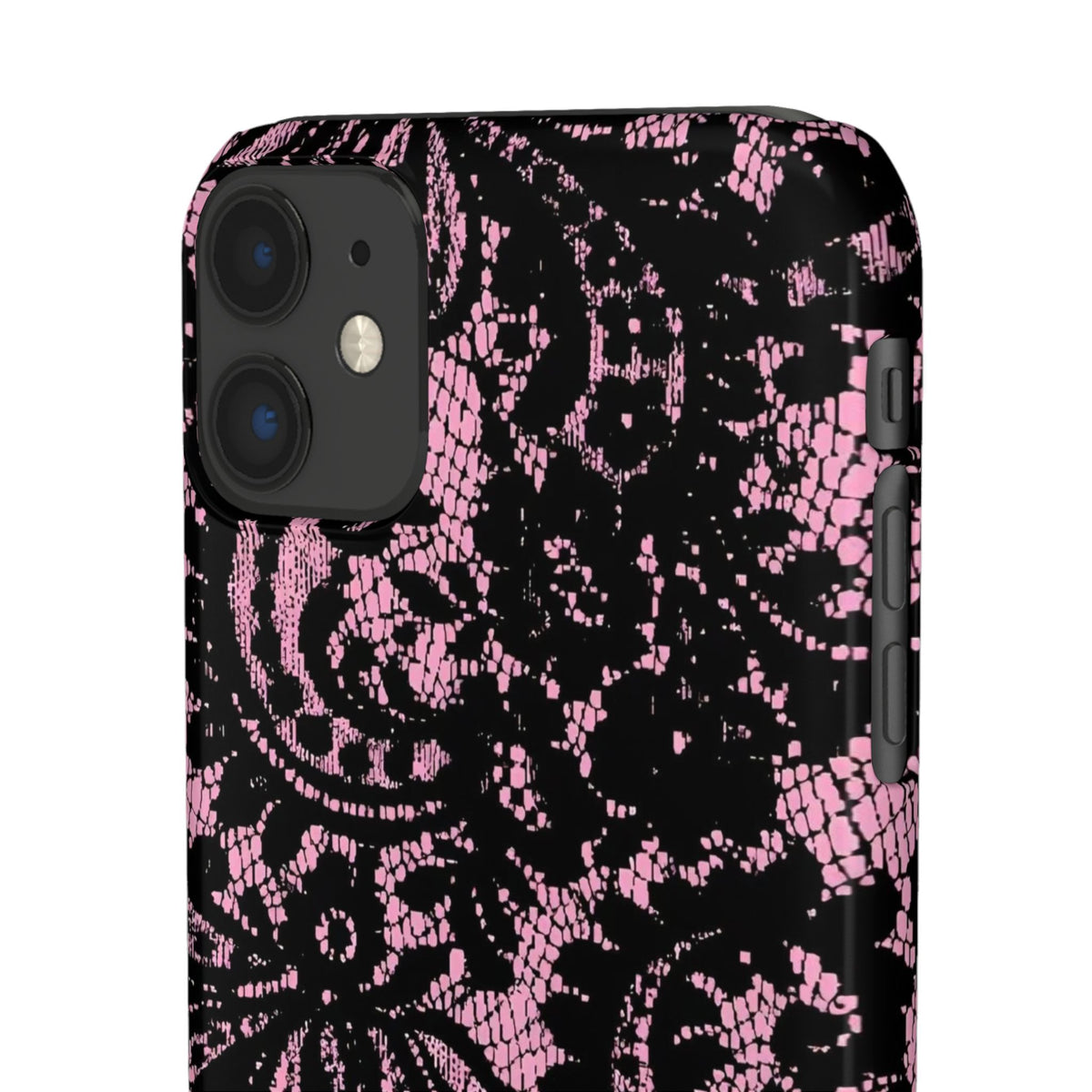Pink Lace Pattern Case