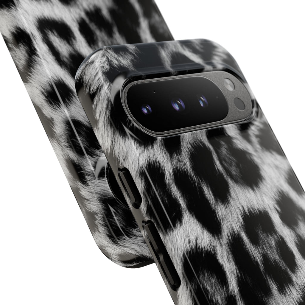 B&W Leopard Phone Case
