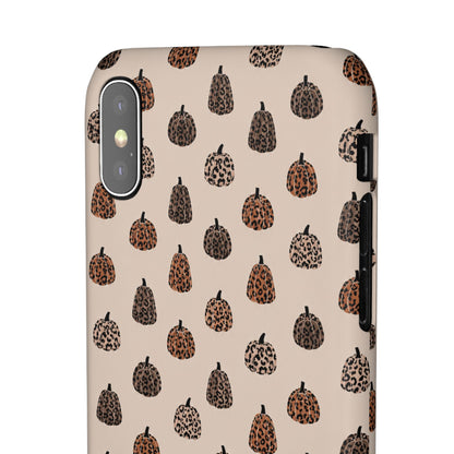 Leopard Pumpkin Case
