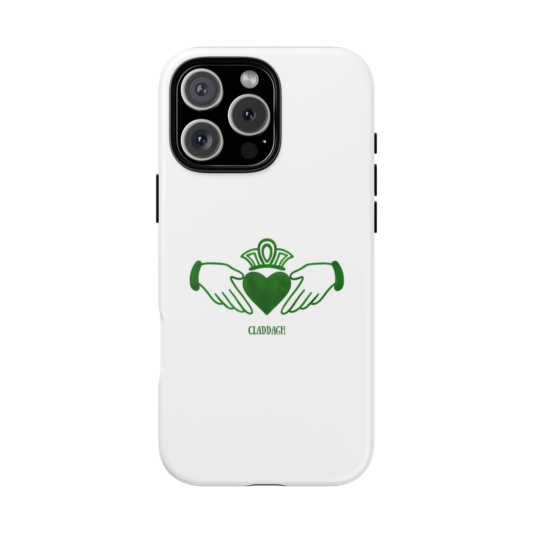 Irish Claddagh Symbol Green Tough Case