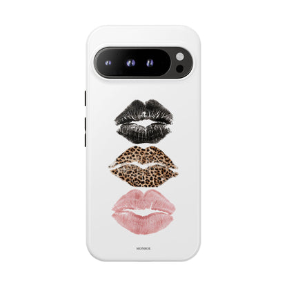 Leopard Glam Lip Tough Case