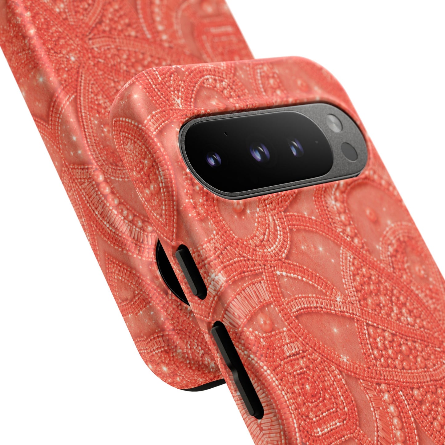 Coral Lace Tough Case