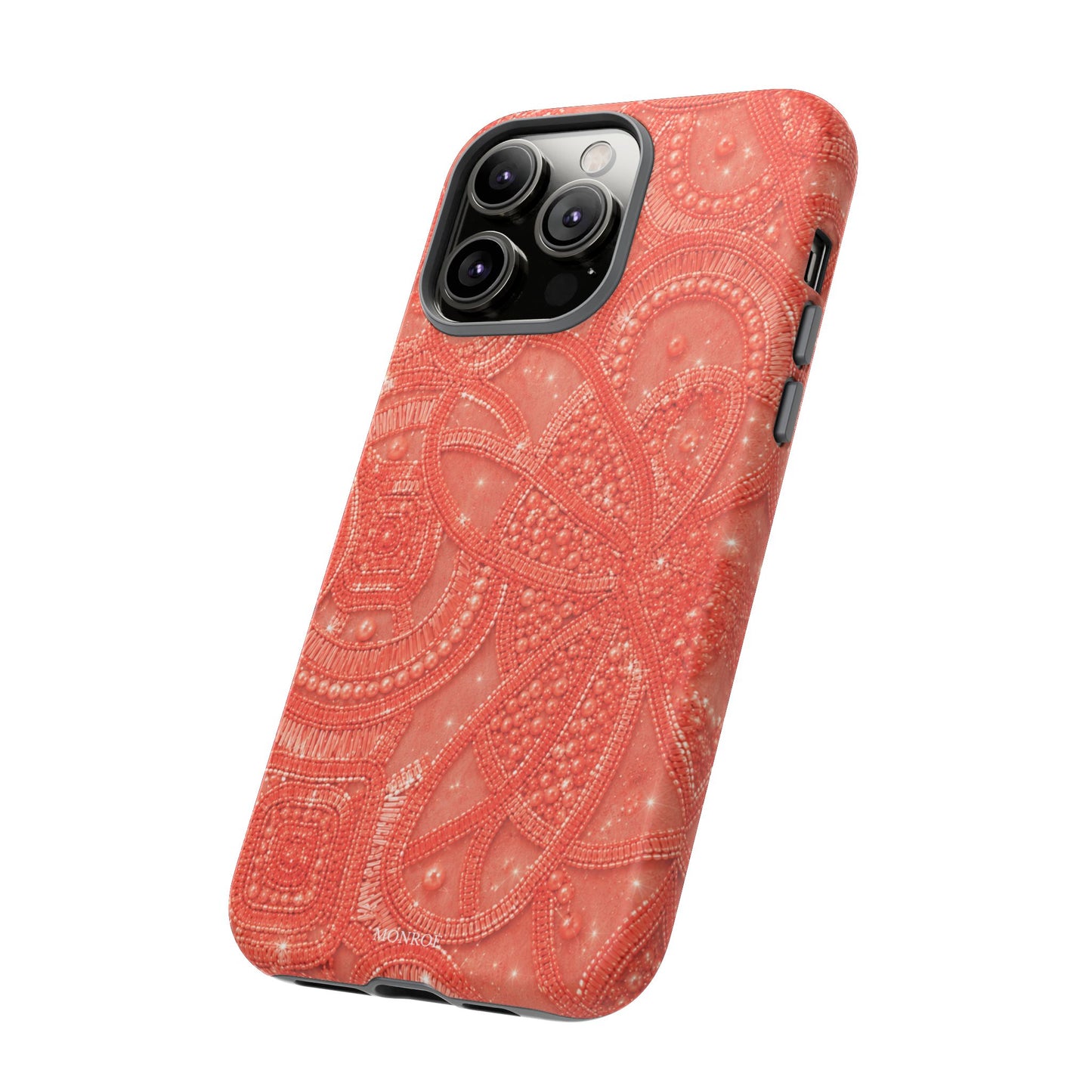 Coral Lace Tough Case