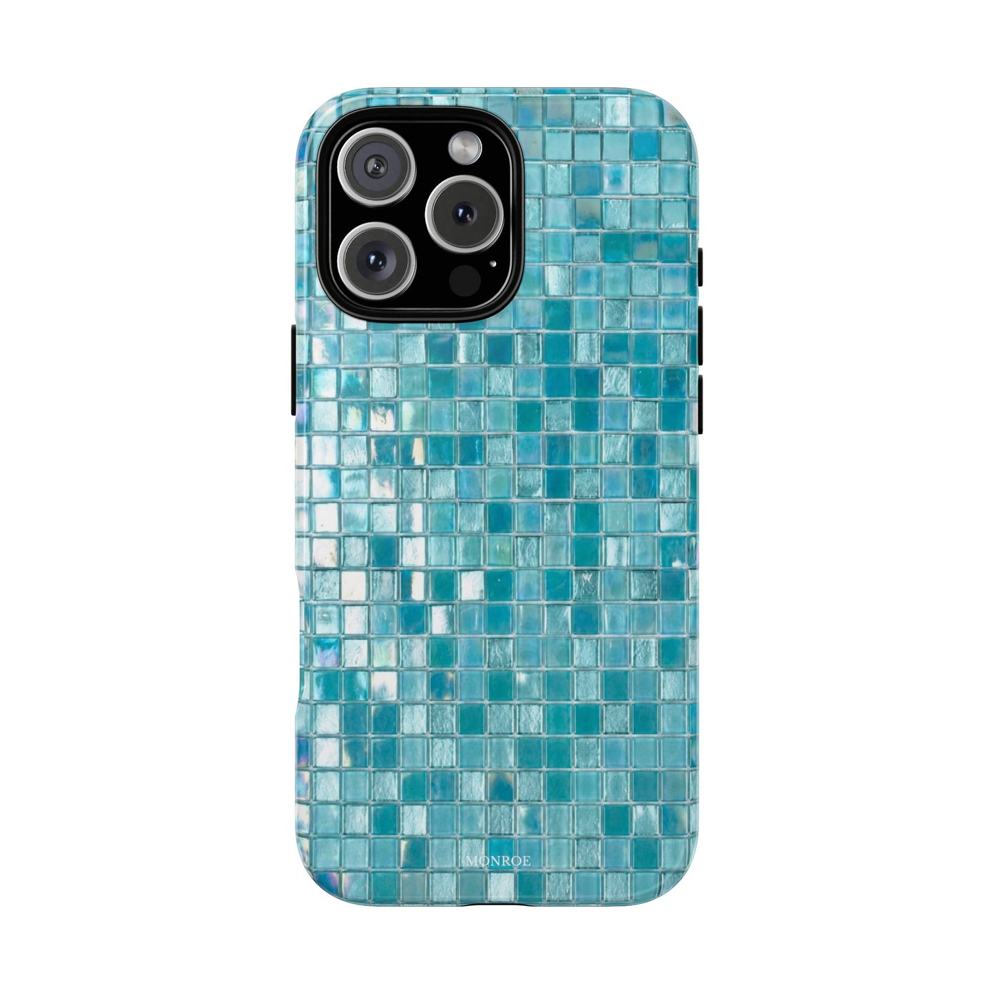 Hot Blue Mosaic Tile Tough Case