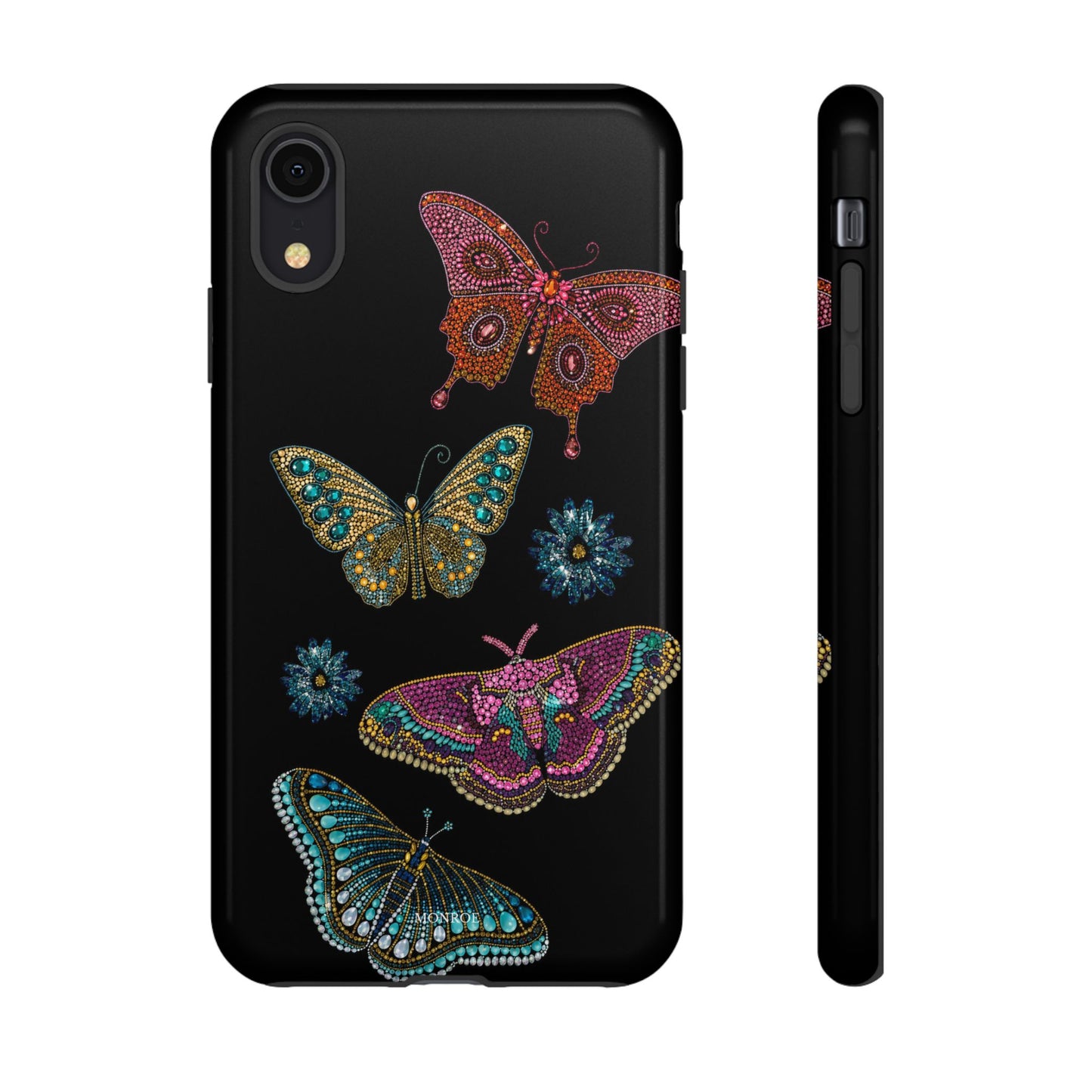 Butterfly Beaded Tough Case