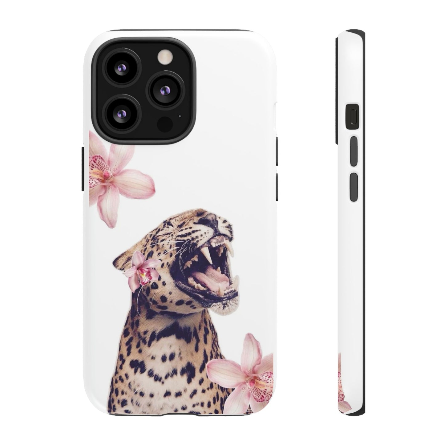 Leopard Blossom Tough Case