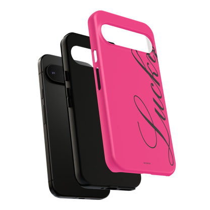 Hot Pink 'Lucky' Tough Case