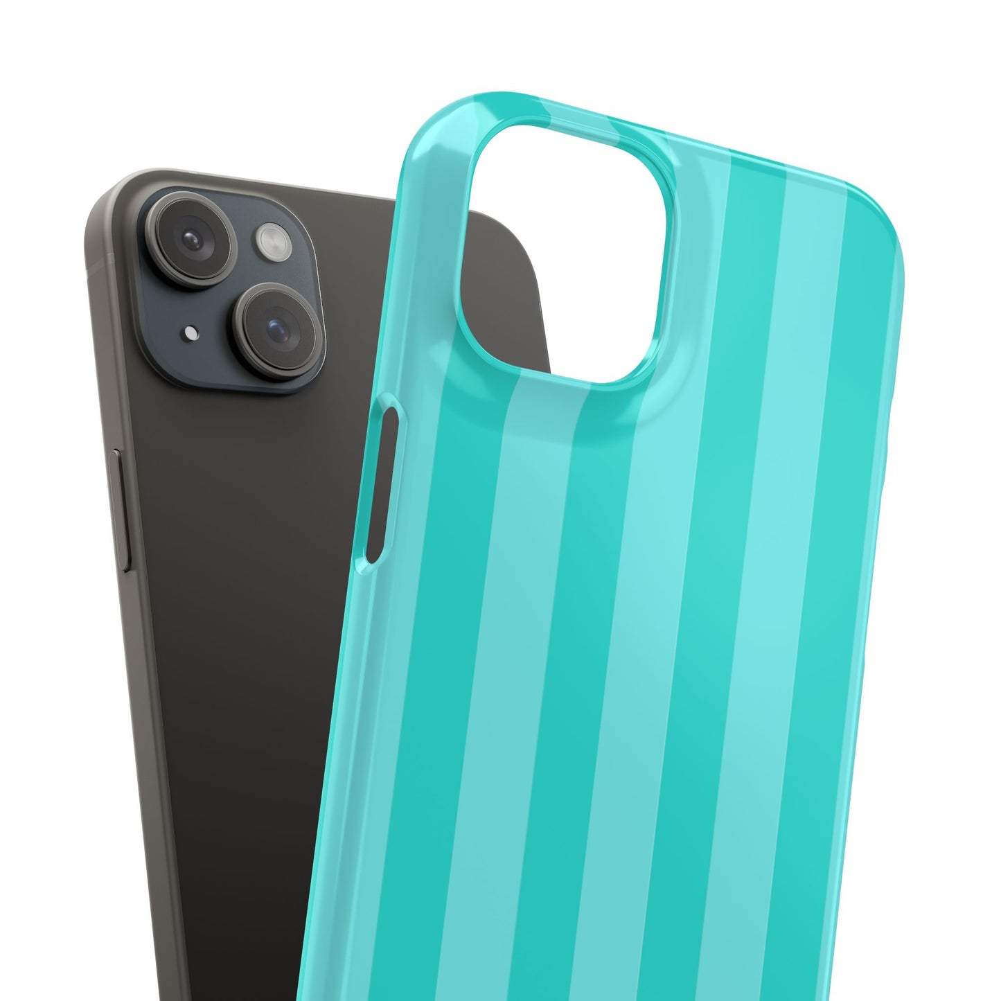 Striped Aqua Case