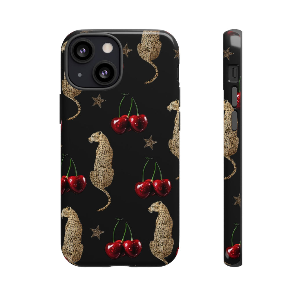Leopards & Cherries Phone Case