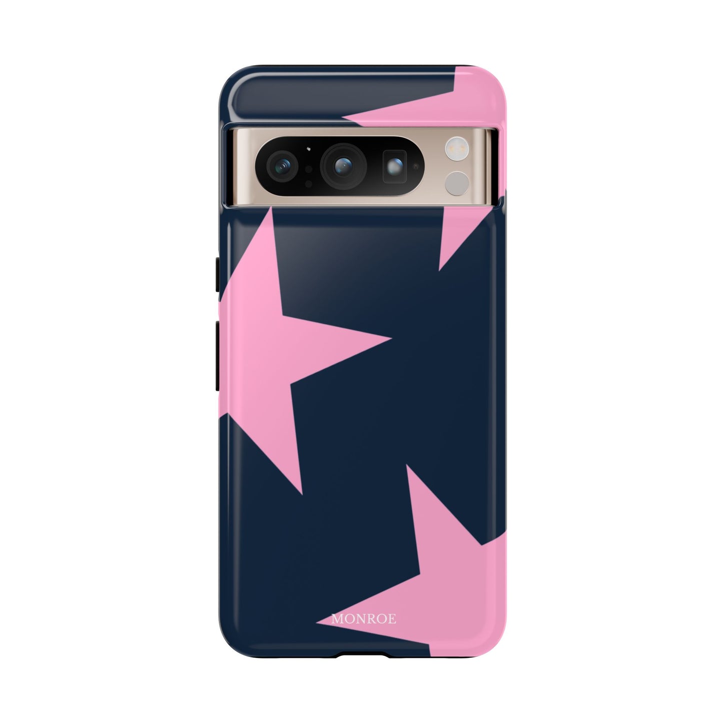 Navy & Pink Star Tough Cover