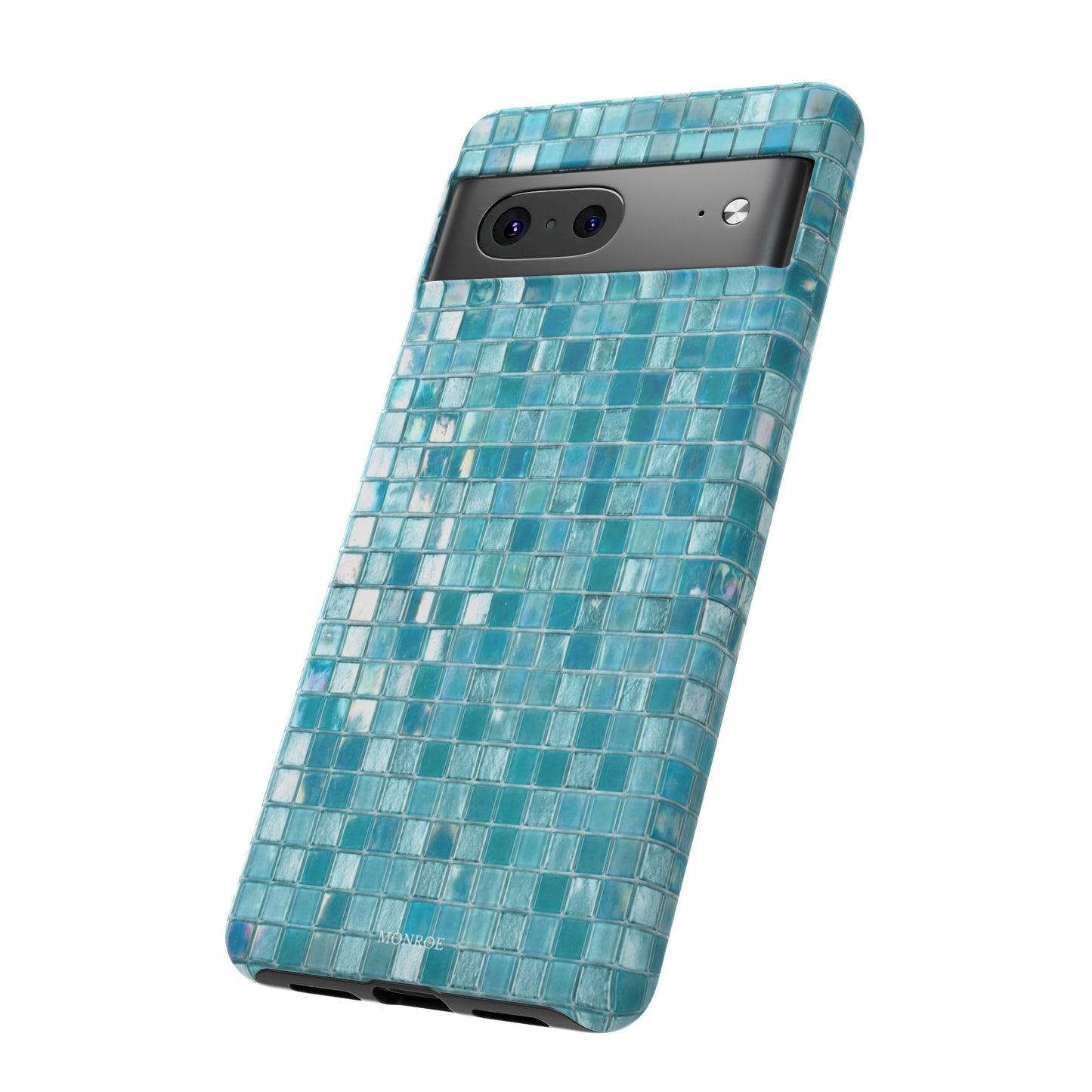 Hot Blue Mosaic Tile Tough Case