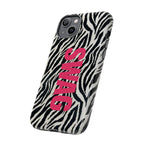 'SWAG' Zebra Print Tough Case
