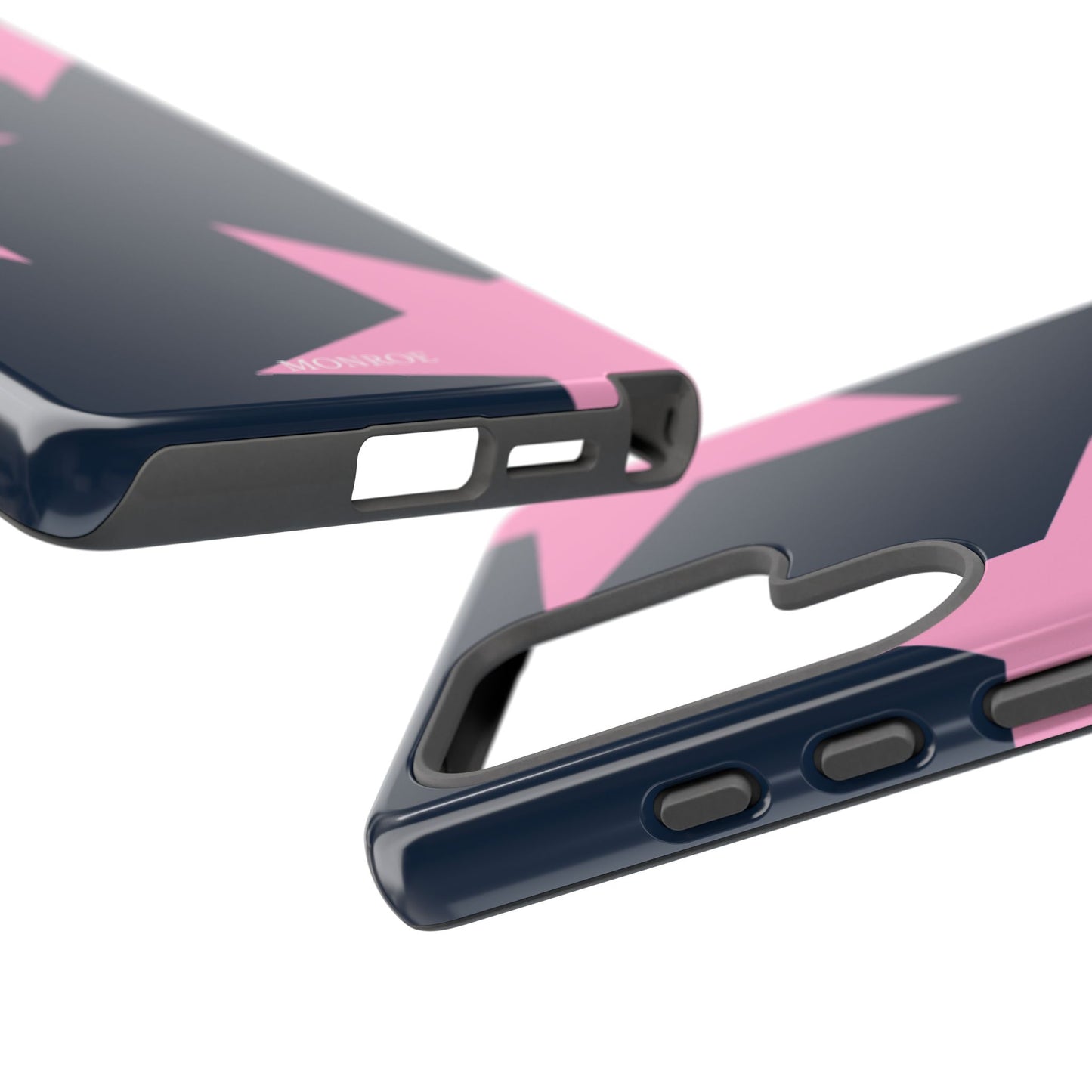 Navy & Pink Star Tough Cover
