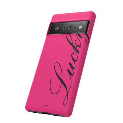 Hot Pink 'Lucky' Tough Case