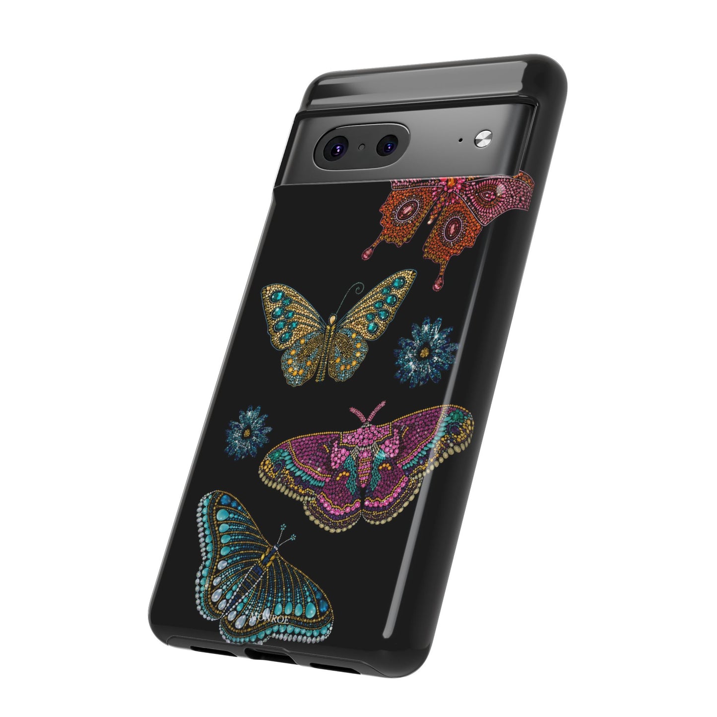 Butterfly Beaded Tough Case