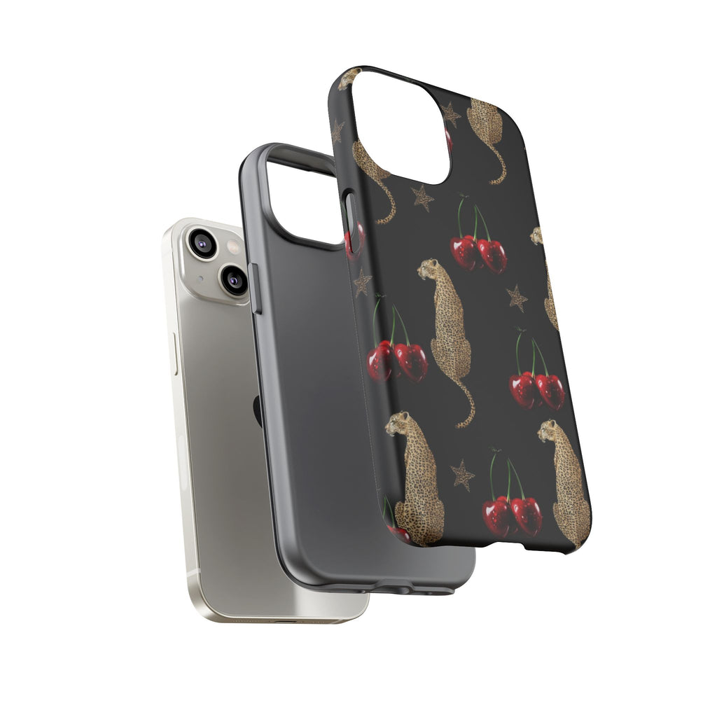 Leopards & Cherries Phone Case