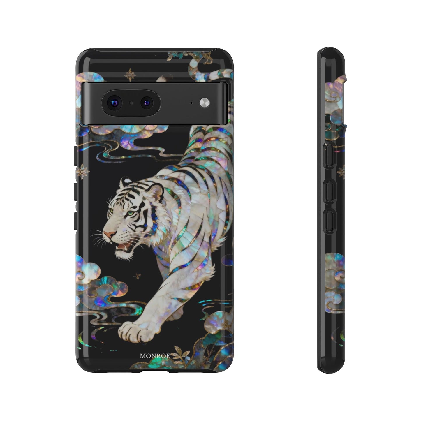 Iridescent White Tiger Tough Case