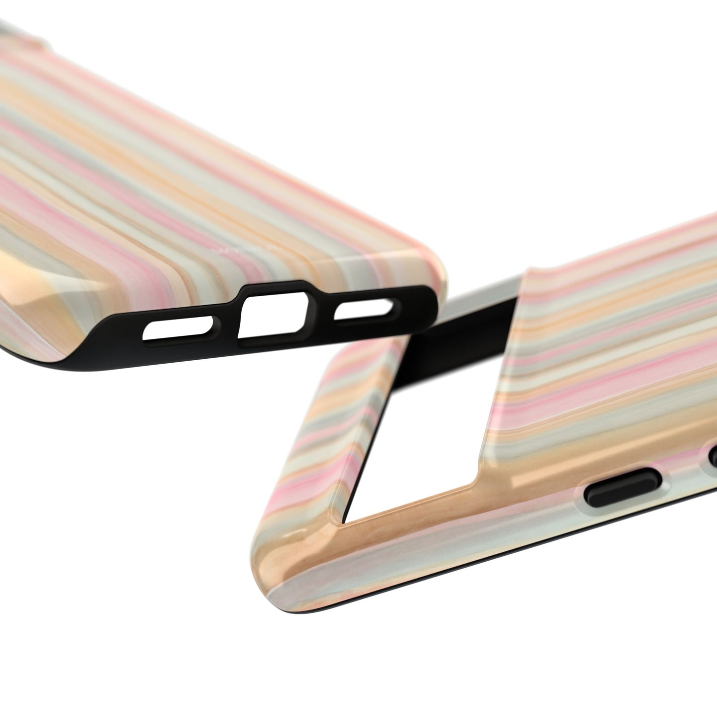 Pastel Watercolor Stripe Tough Case