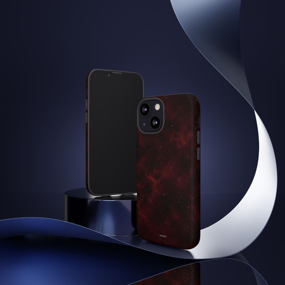 Burgundy Galaxy Tough Case