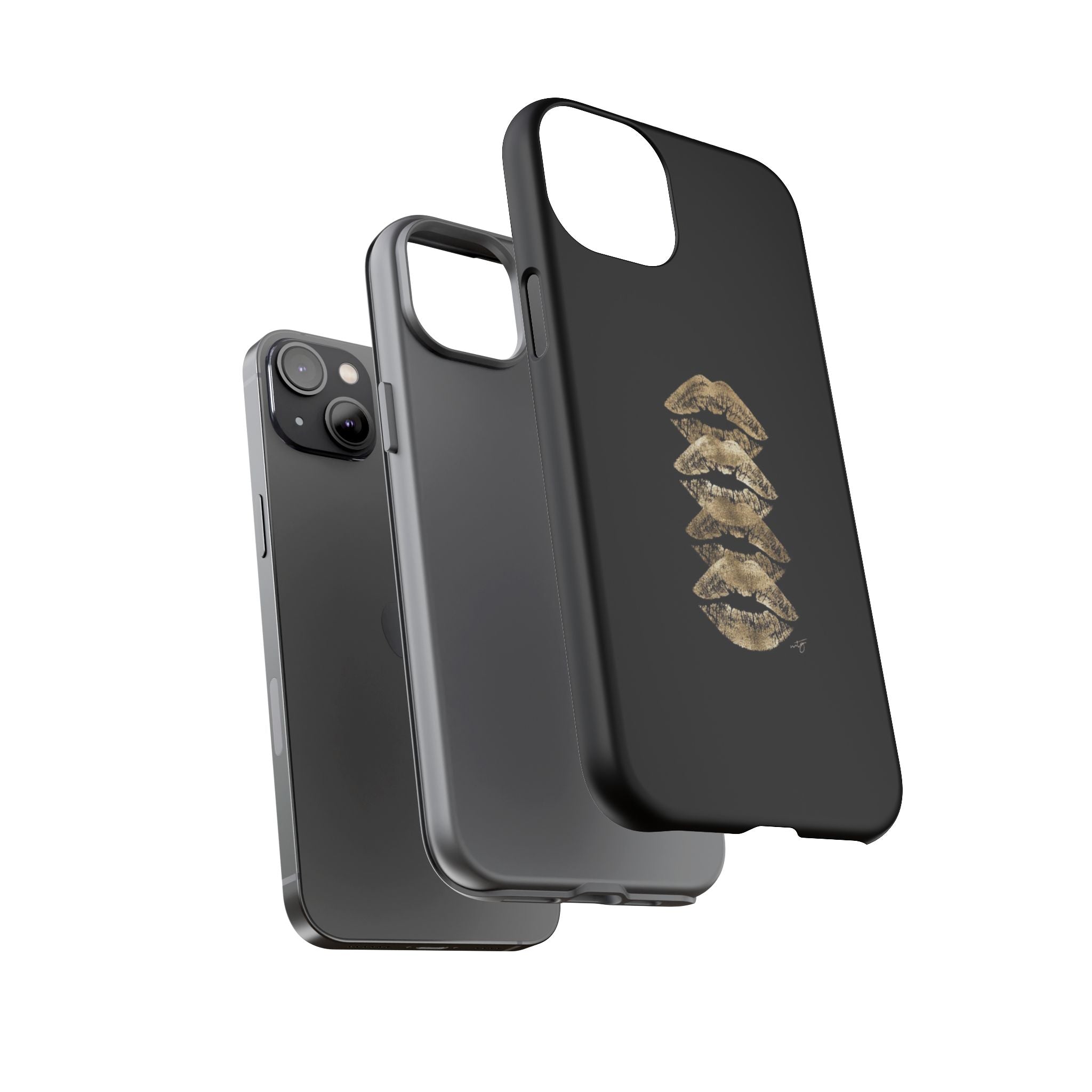 Golden Lipstick Phone Case