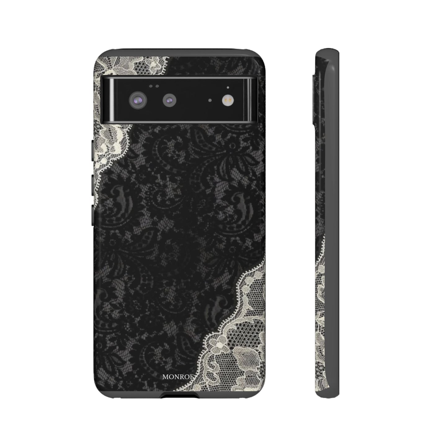 Black & White Edged Tough Case