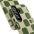 Clover Checker Tough Phone Case