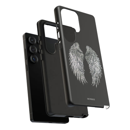 Silver Wings Black Tough Case