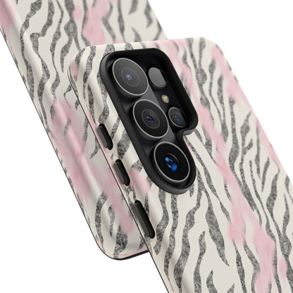 Light Pink Zebra Tough Case