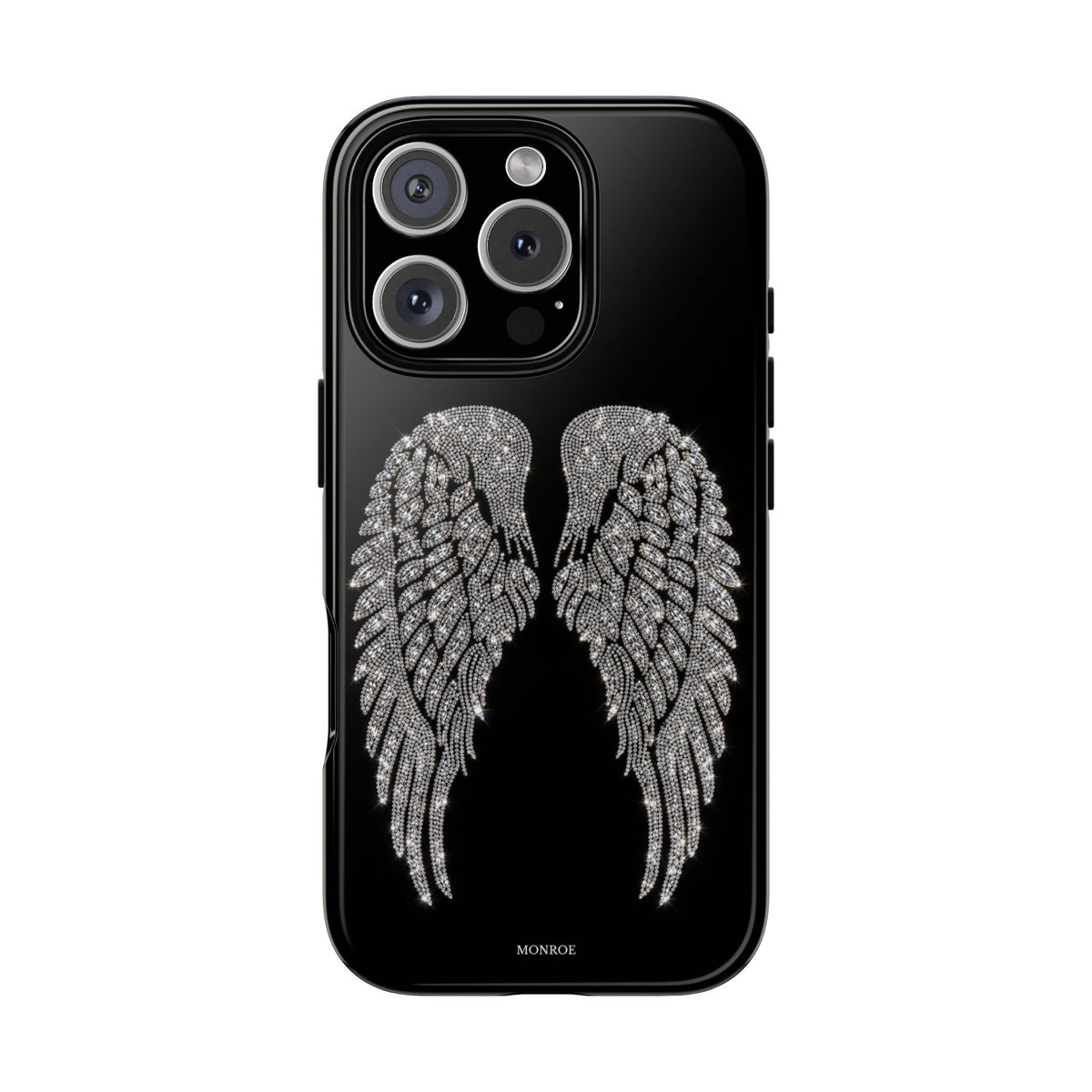 Silver Angel Wings Tough Case
