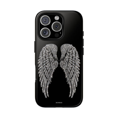 Silver Angel Wings Tough Case