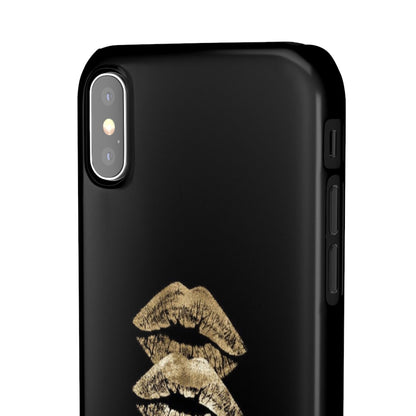 Gold Kiss Stack Case