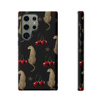 Leopards & Cherries Phone Case