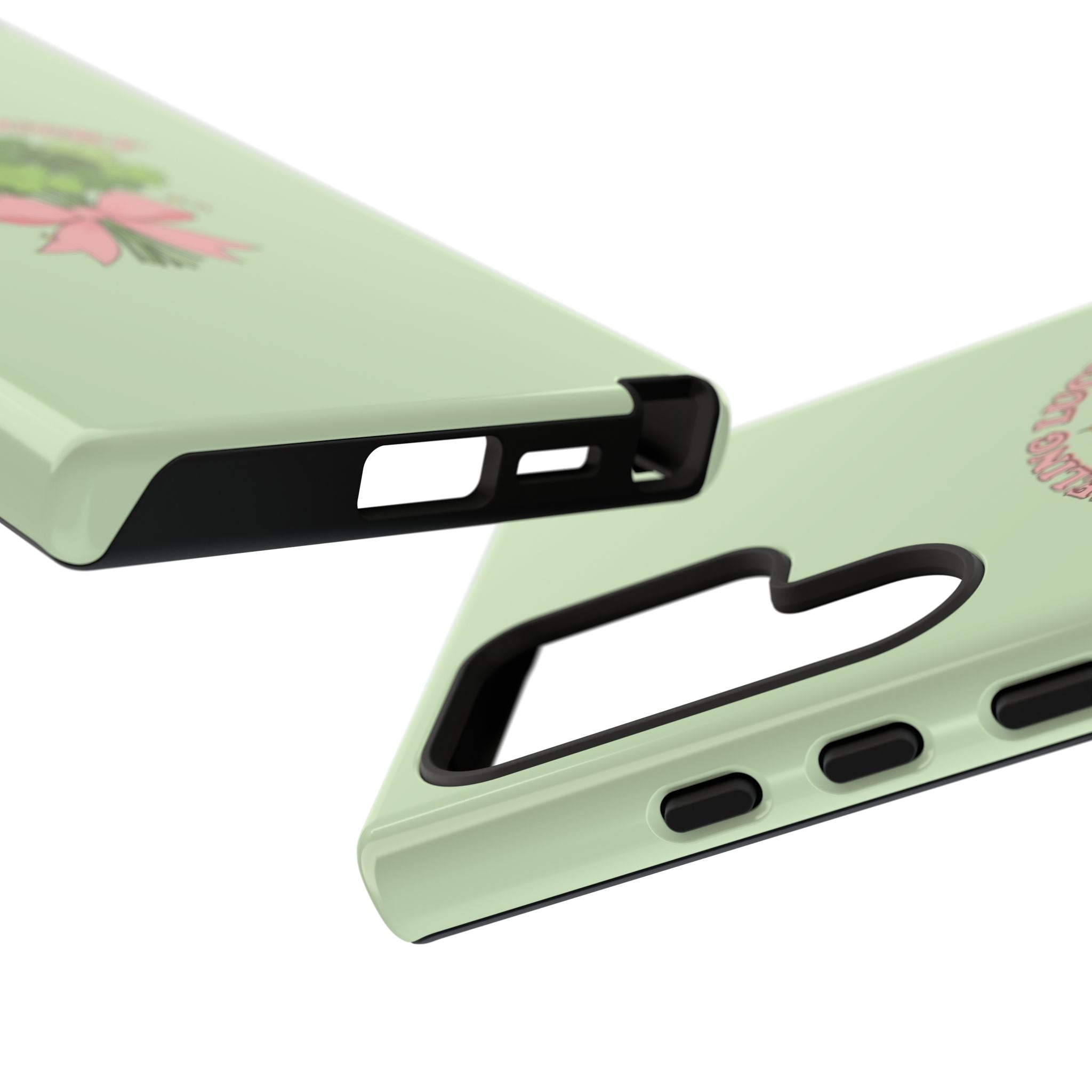 ‘Feeling Lucky' Clover Bouquet Tough Phone Case
