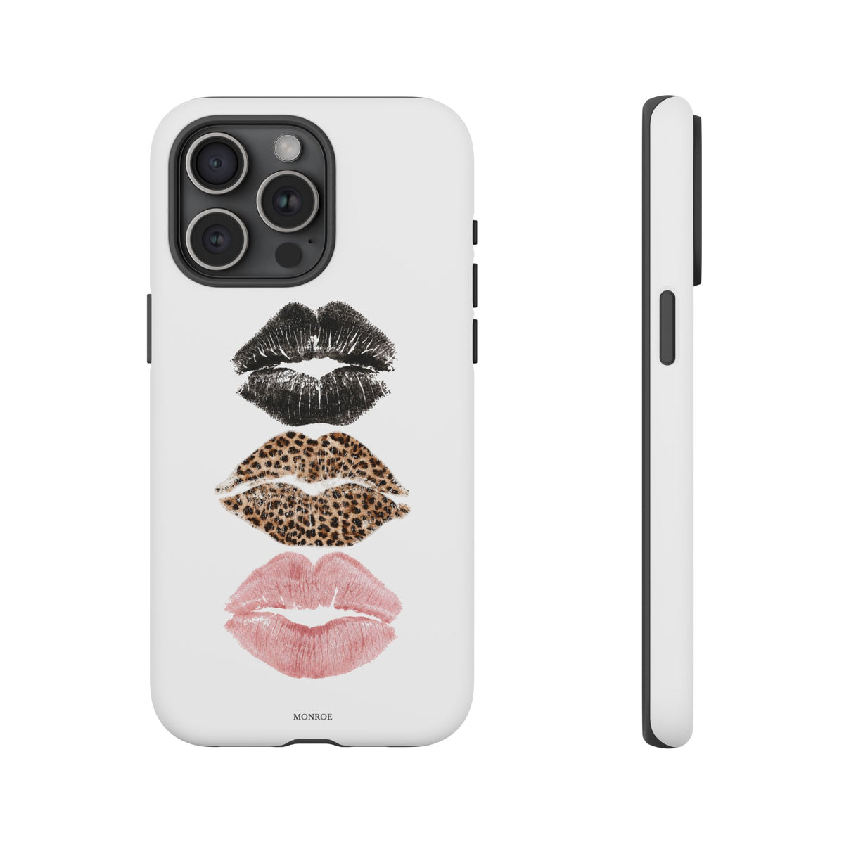 Leopard Glam Lip Tough Case