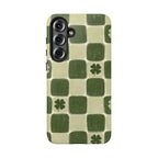 Clover Checker Tough Phone Case