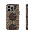 Brown Mandala Tough Protective Case