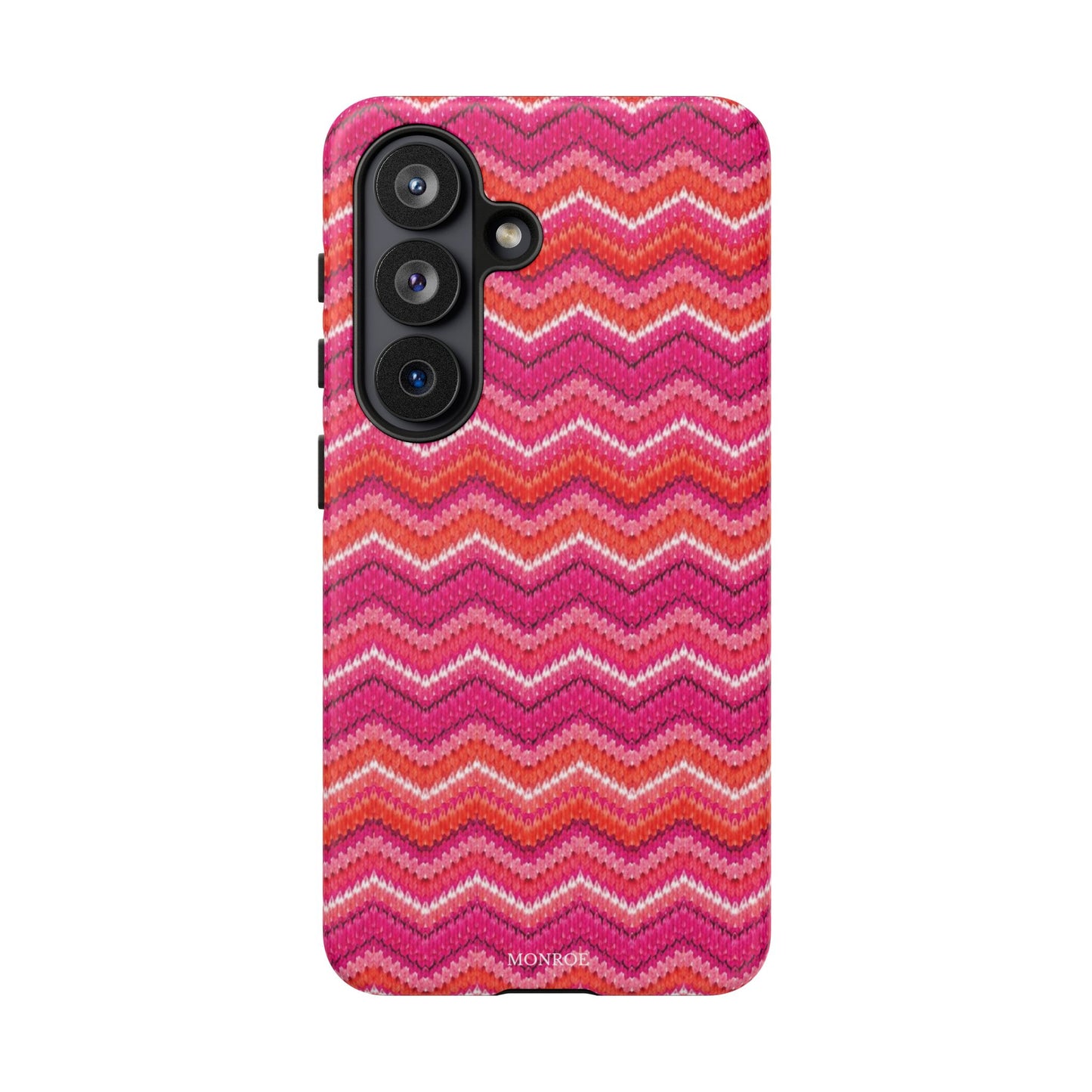 Pink Zigzag Tough Case
