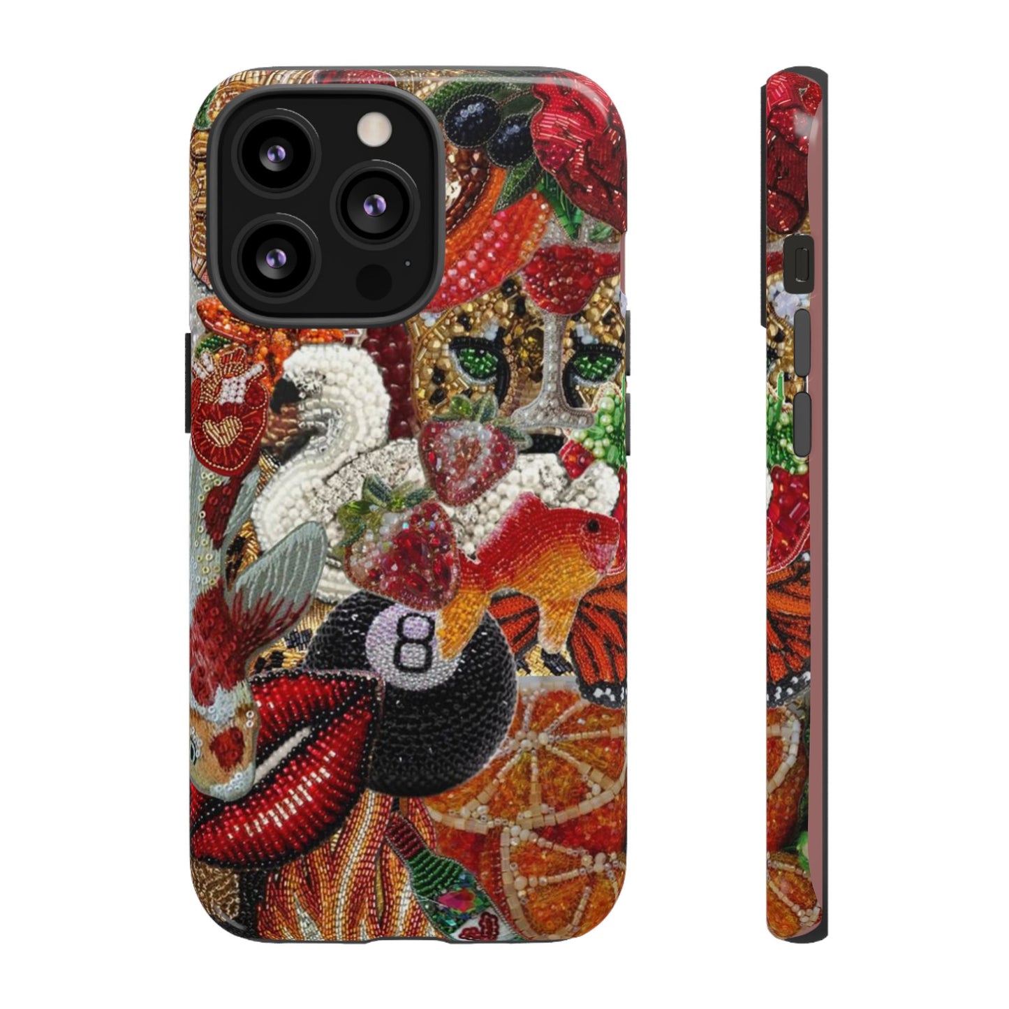 Decorative Collage Tough Case
