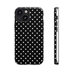 Black Polka Dot Phone Case