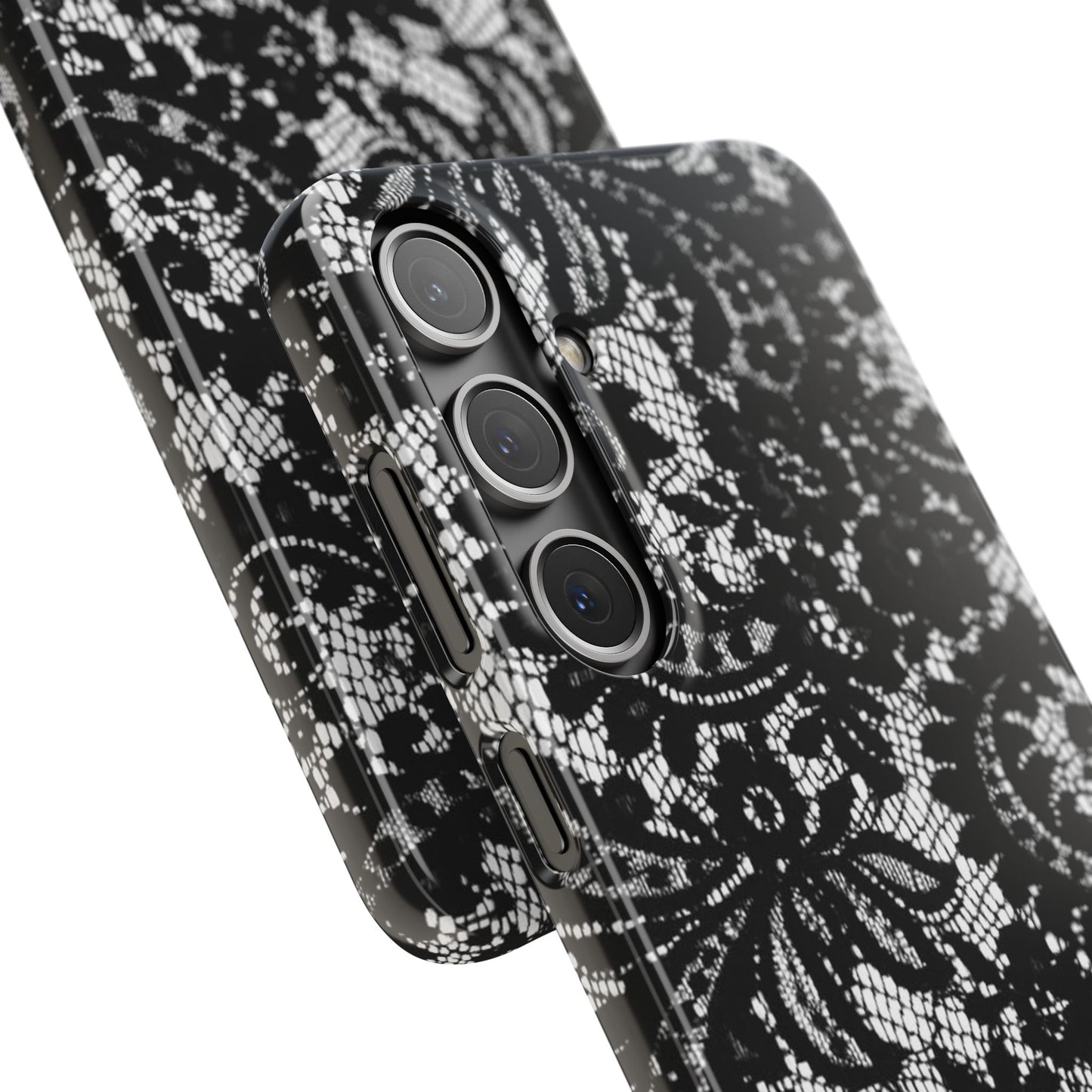 Black Lace Elegant Pattern Case