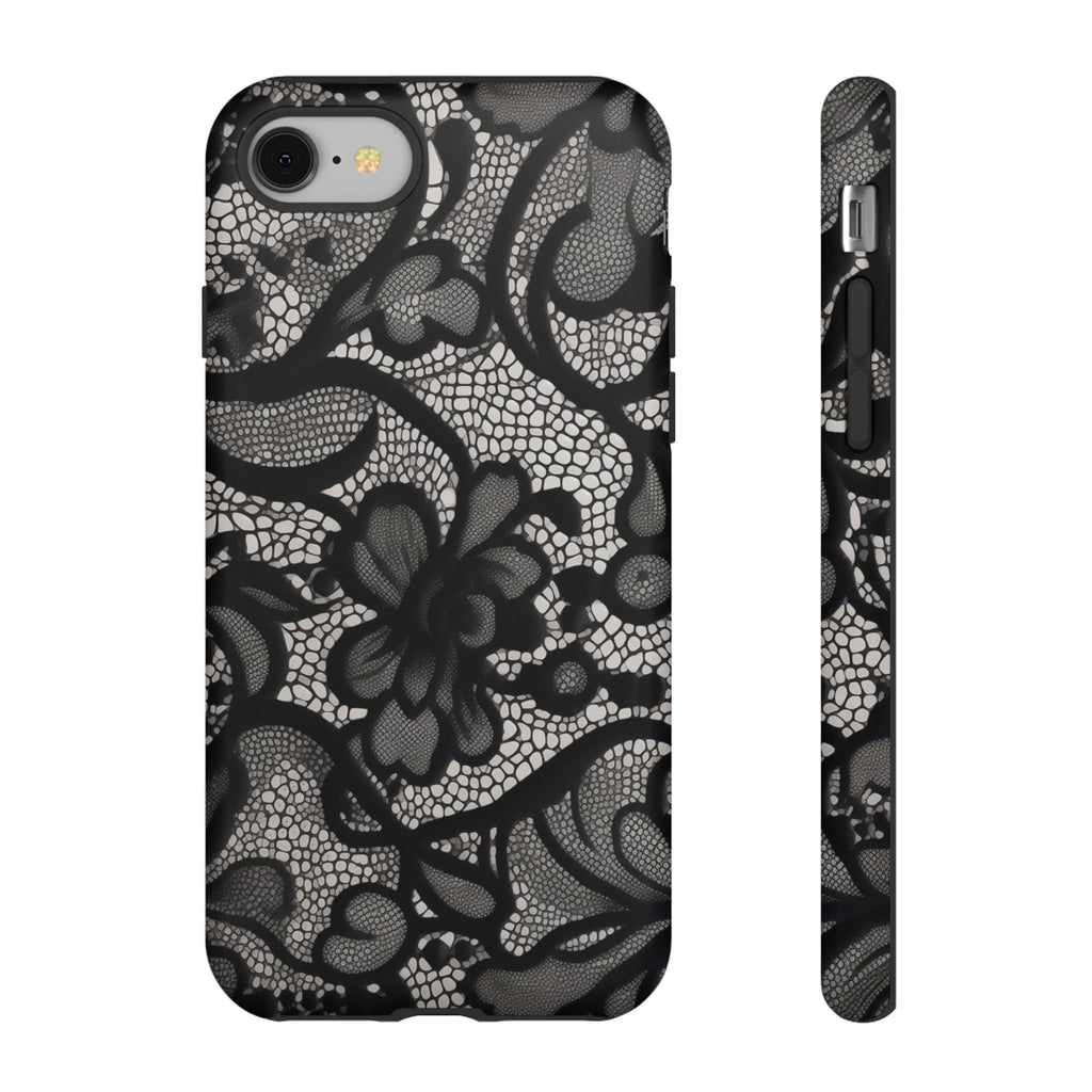Black Lace Phone Case