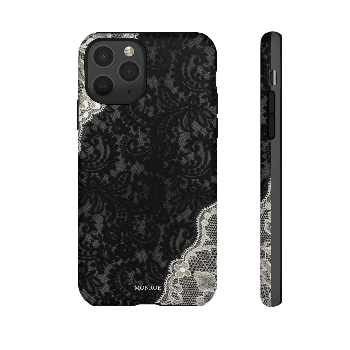 Black & White Edged Tough Case